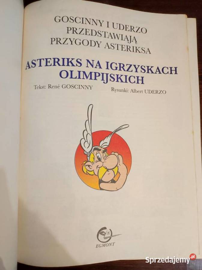komiks Asterix Asteriks na Igrzyskach świętokrzyskie Kielce