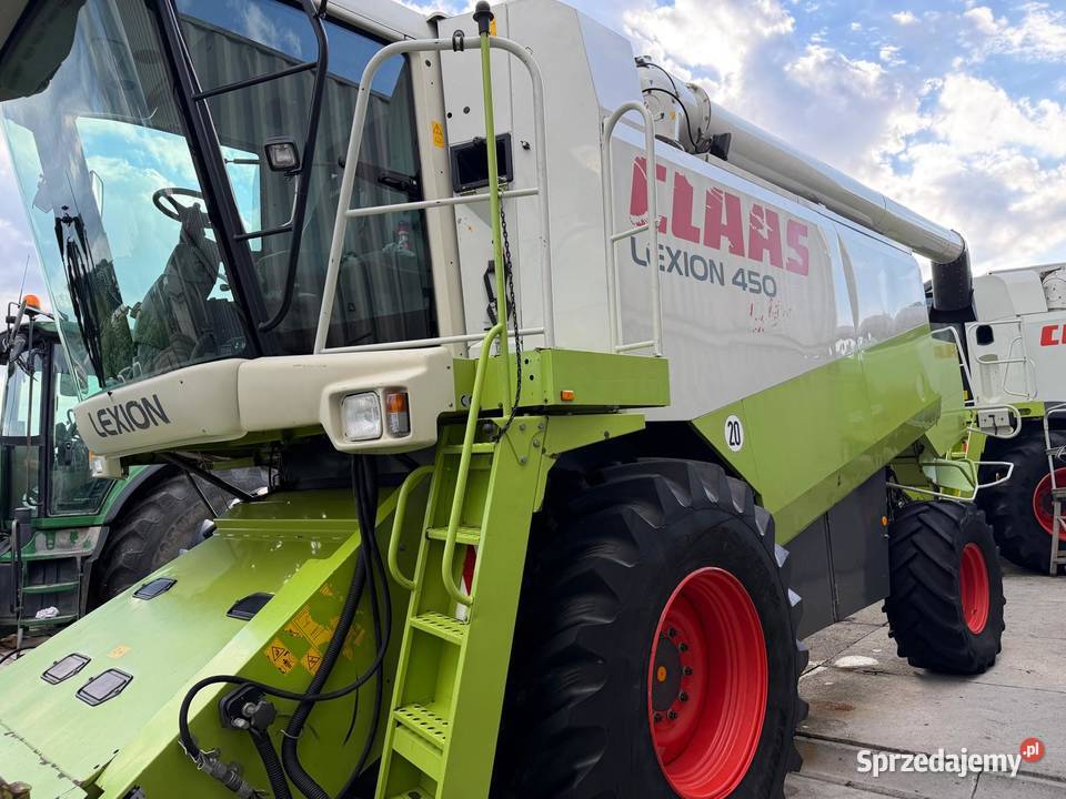 Kombajn zbożowy Claas Lexion 450 Evolution heder Nowa Ruda