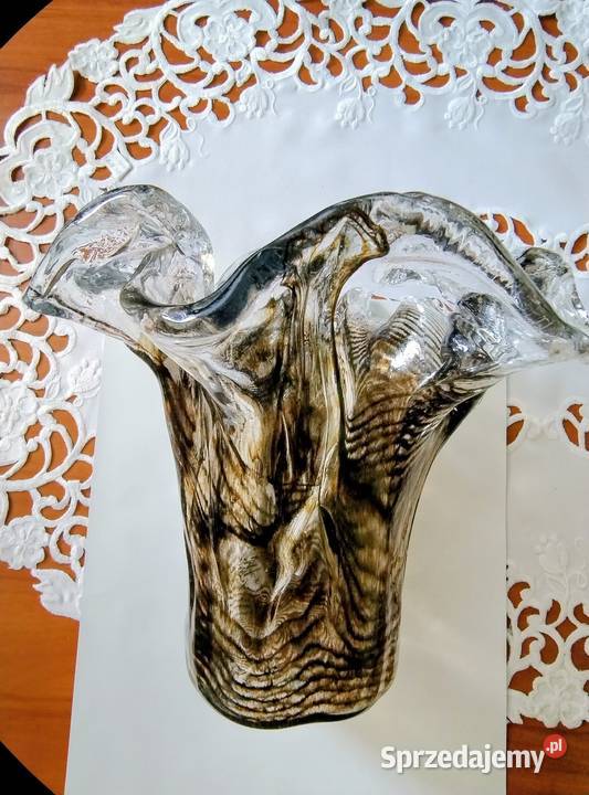 Szklany wazon Wazony Żory