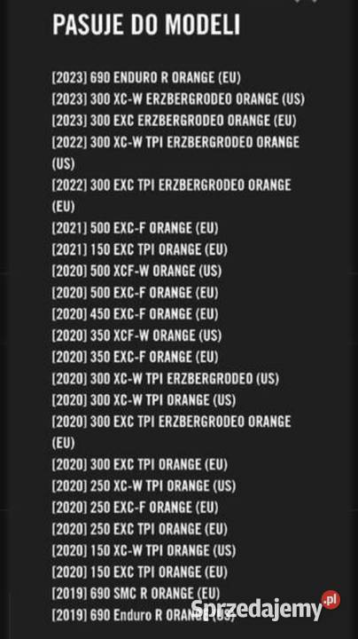 KTM 690 SMC DEKIEL POKRYWA OSŁONA KAPA Pokrywy i osłony silnika wielkopolskie Nowy Tomyśl