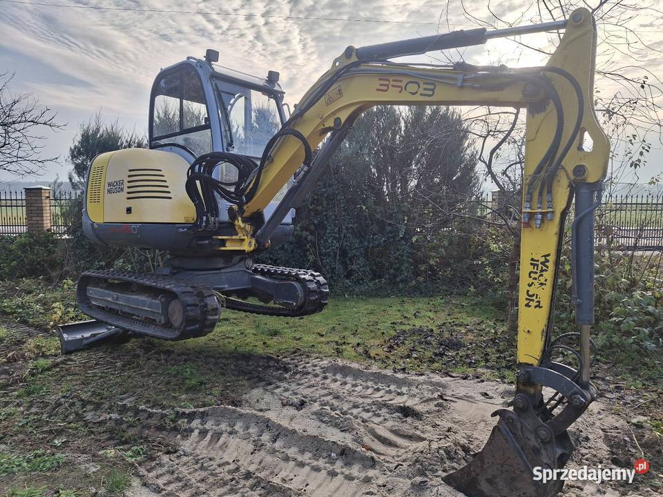 Mini koparka gąsienicowa wacer neuson 3503 2017