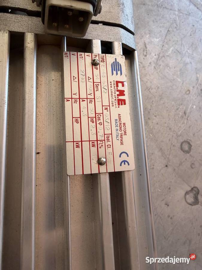 Silnik do głowicy CME E48 632 17 kW Bytów