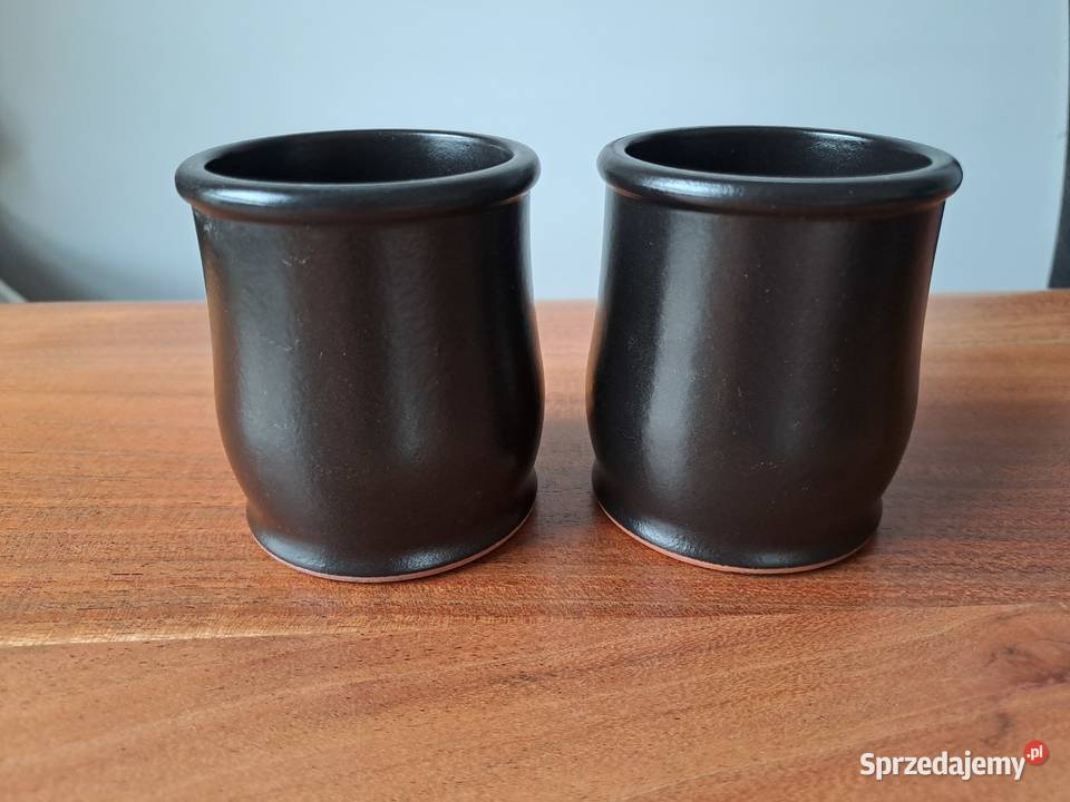 2 x Mini naczynie Pojemnik kamionkowy ceramiczny Warszawa