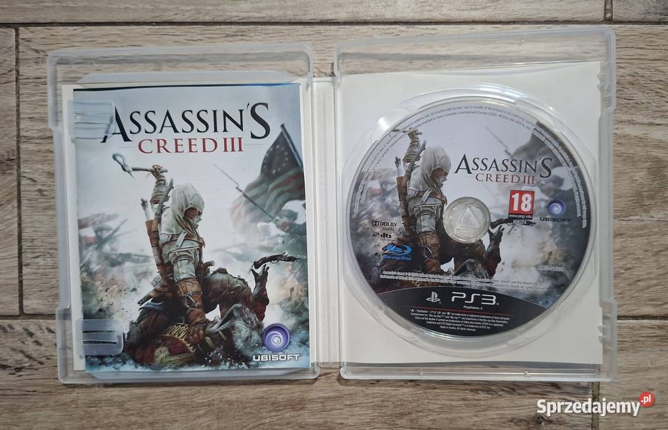 Gra Assassins Creed III 3 3 PlayStation 3 Żuromin