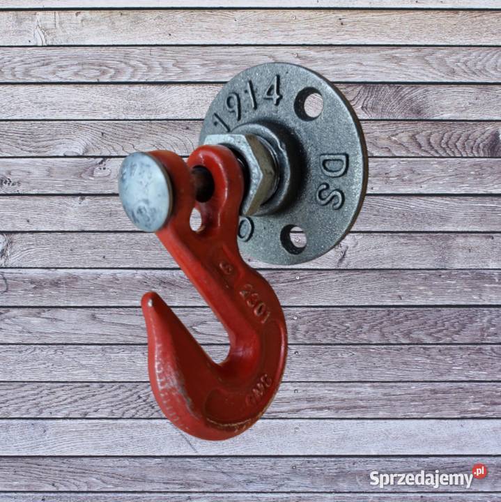 Wieszak loftowy wieszak industrialny wieszak Kołobrzeg sprzedam