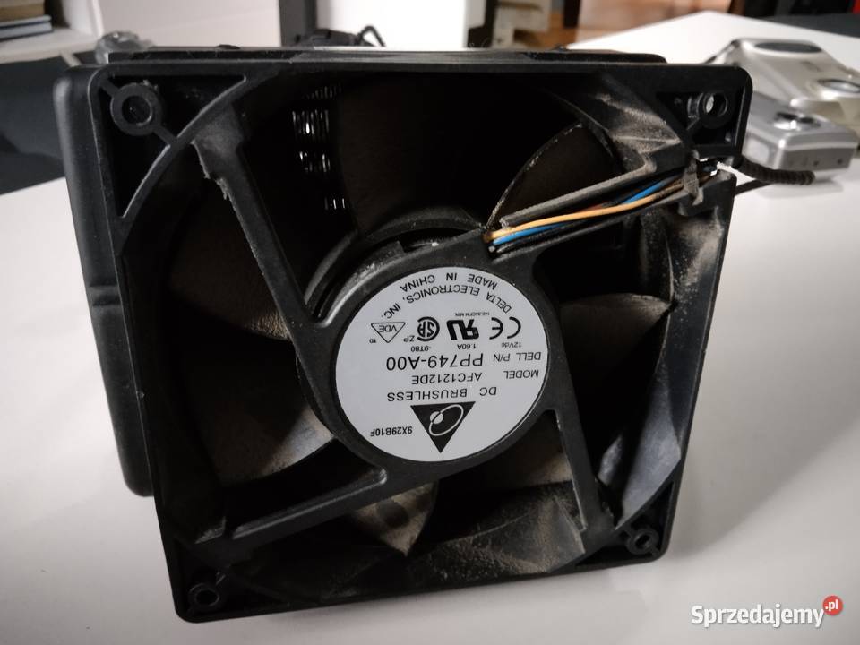 Wentylator z chłodnicą do komputera DELTA 120 x dolnośląskie Świdnica Polska sprzedam