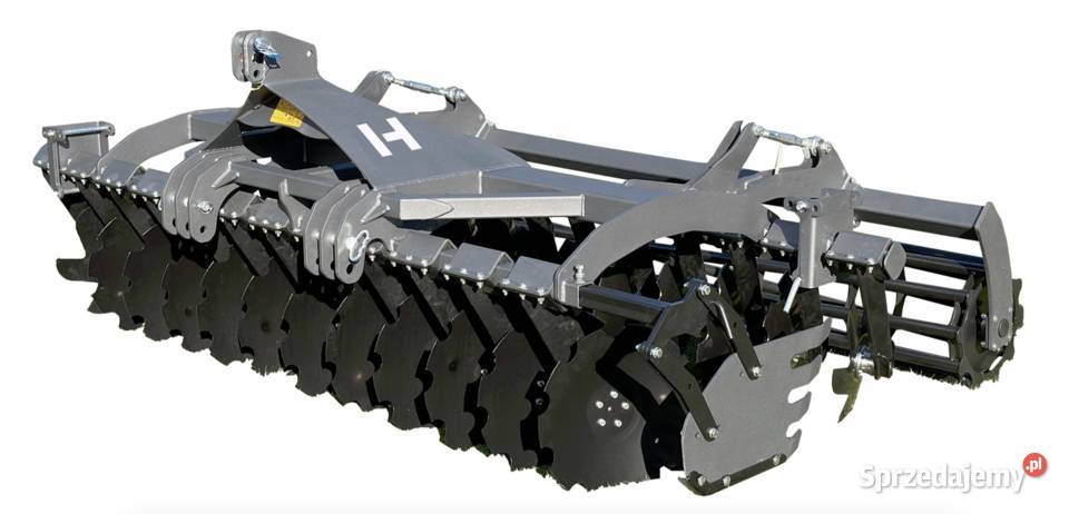 Agregat Talerzowy uprawowy Helagro 3m Rzędziany