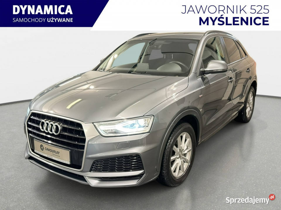 Audi Q3 14TFSI 150 Stronic 2018 r salon przebieg benzyna Myślenice