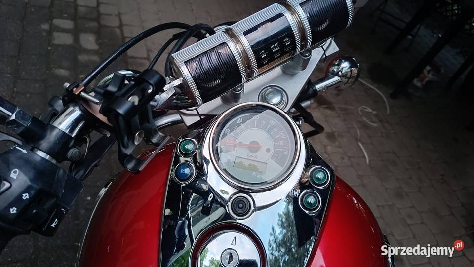 Suzuki Intruder 125 oparcie pasażera lightbary