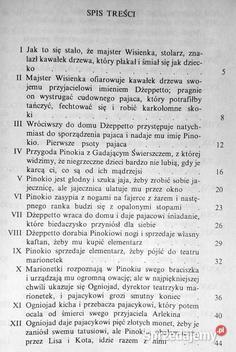 Pinokio Carlo Collodi Pozostałe lubelskie Chełm