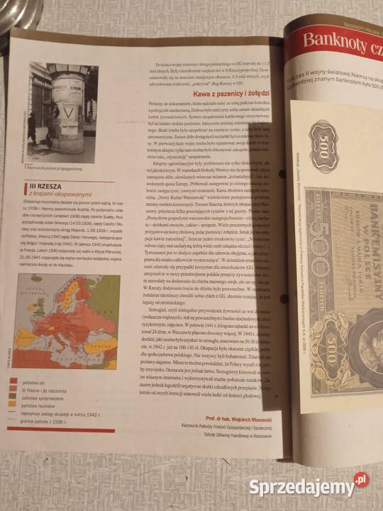 Reprodukcja banknotu 500 Góral z 1940 r z Pozostałe Koźminek