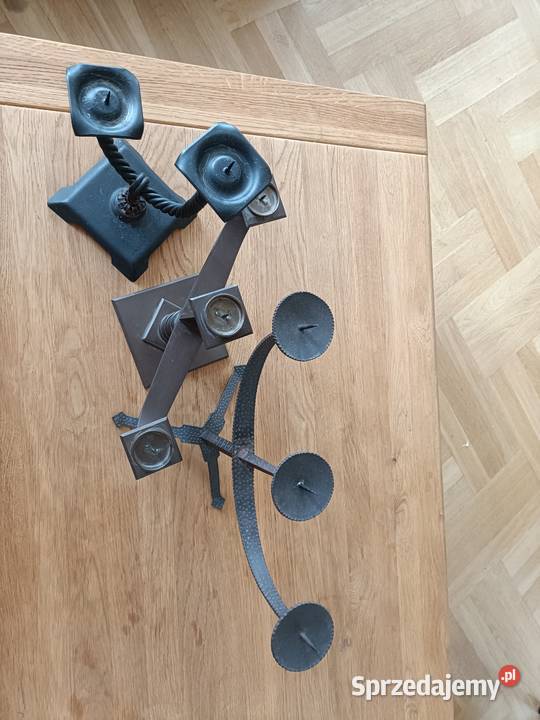 Ładne stare świeczniki vintage Warszawa