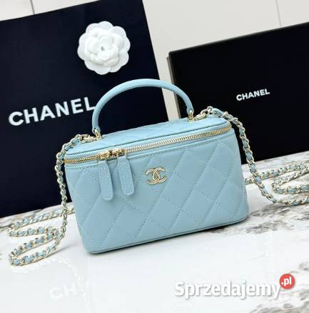 Torebka Chanel kuferek Quilted Vanity Case Kuferek  dolnośląskie