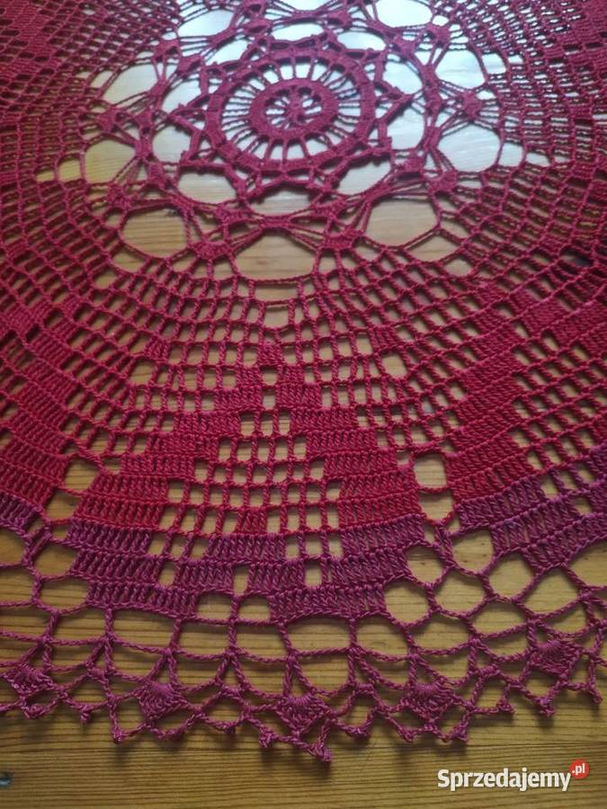 Serweta szydełkowa śląskie Częstochowa