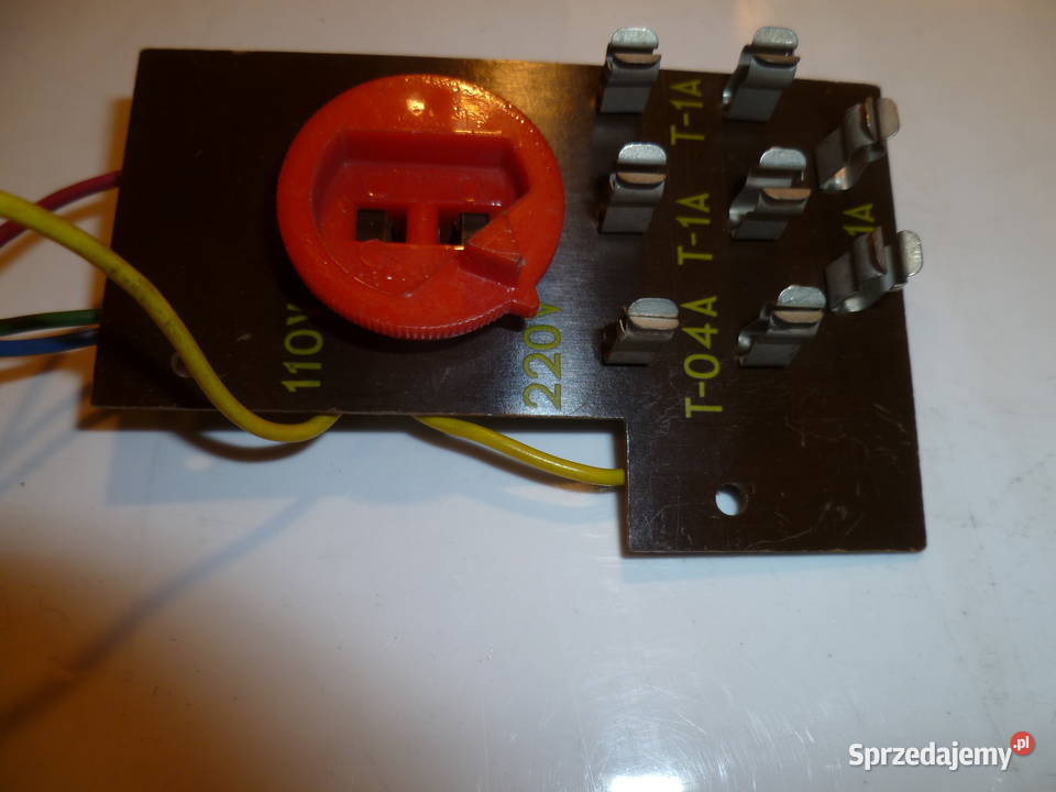 Płytka montażowa zgniazdami bezpiecznikowymi Kraków sprzedam