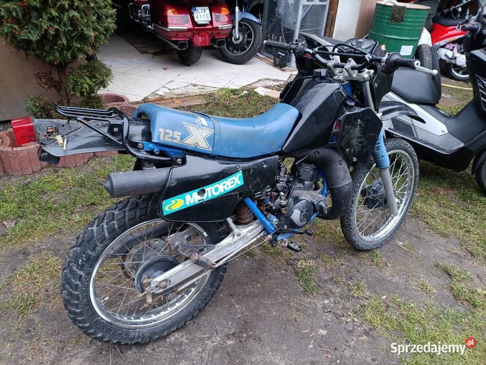 Suzuki TS 125 X na katB dwusuwowy Suzuki Janów Lubelski
