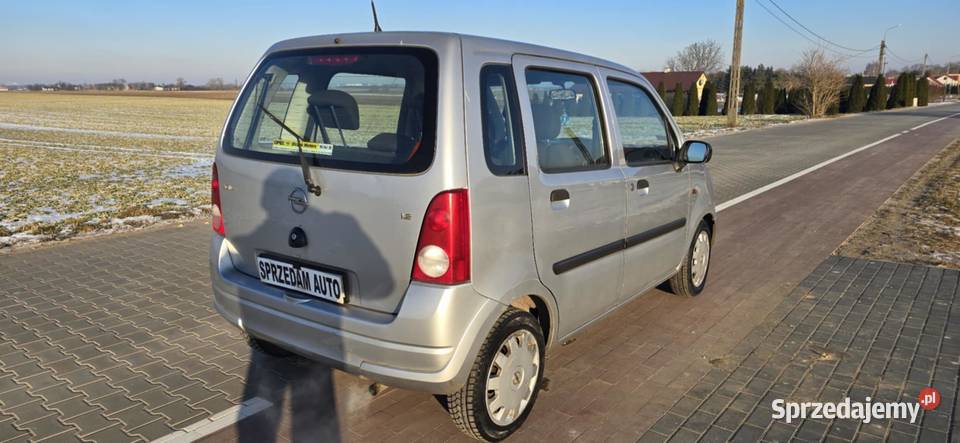 Opel Agila 12 benzyna 2003r 5 drzwi wspomaganie Brześć Kujawski