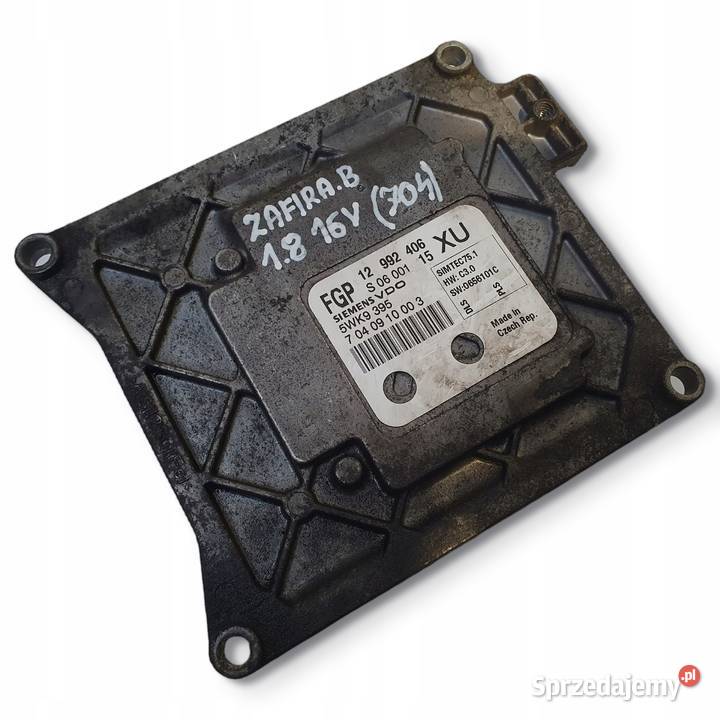 STEROWNIK SILNIKA Opel Zafira B 18 16V 12992406 Chełm