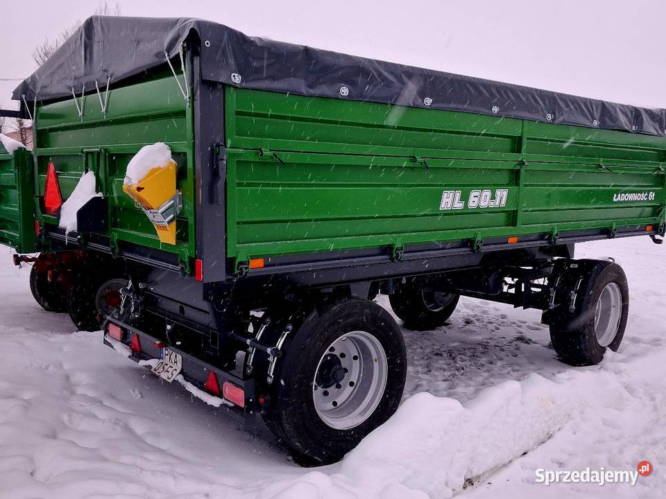 Przyczepa wywrot trzy strony HL6011