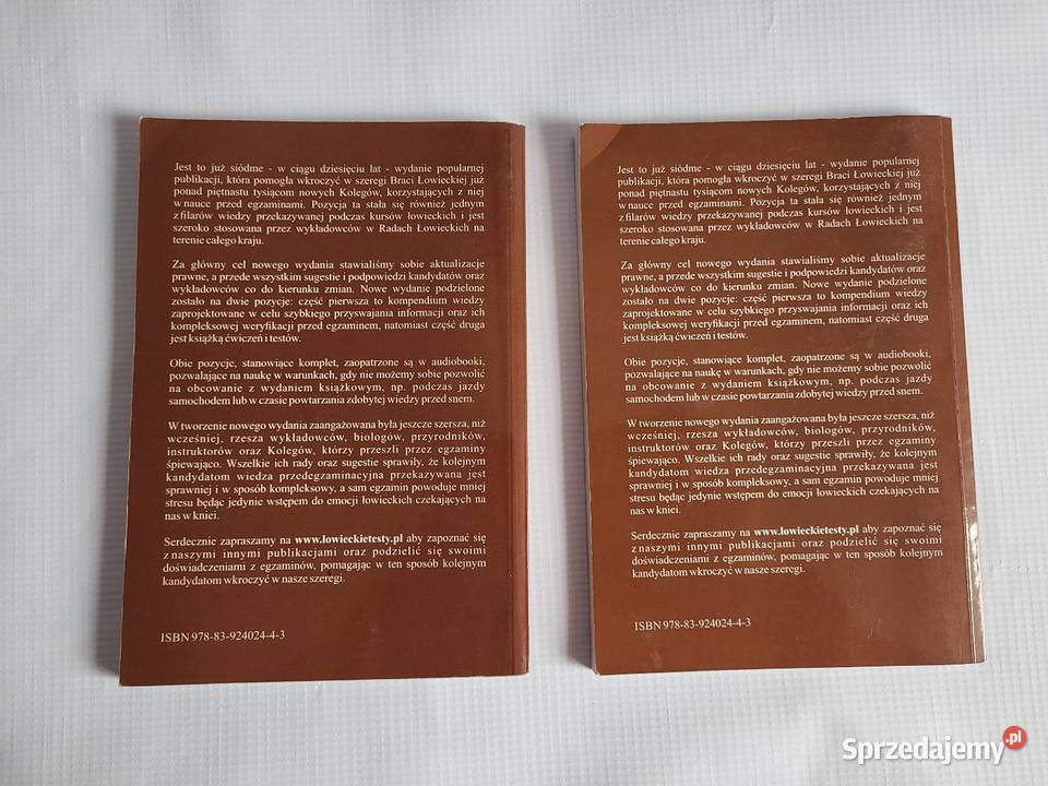 Testy przygotowujące do egzaminu łowieckiego Olesno