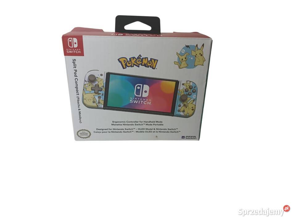 Kontroler HORI Split Pad Compact Pikachu Mimikyu Nintendo GameCube śląskie Katowice sprzedam