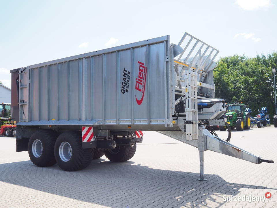 Fliegl ASW 271 Przyczepa rolnicza tandem system Rolnictwo wielkopolskie Stęszew sprzedam