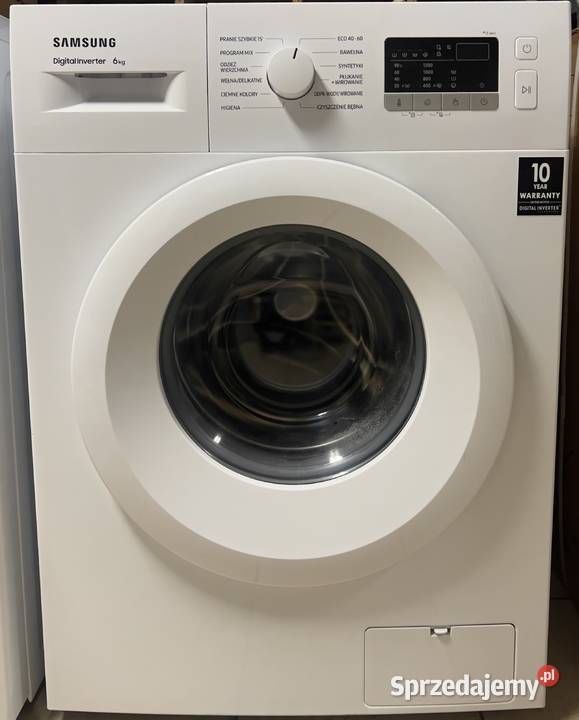 Outlet Agd Pralka Samsung WW60A3120WE Warszawa 40cm Pralki i suszarki mazowieckie