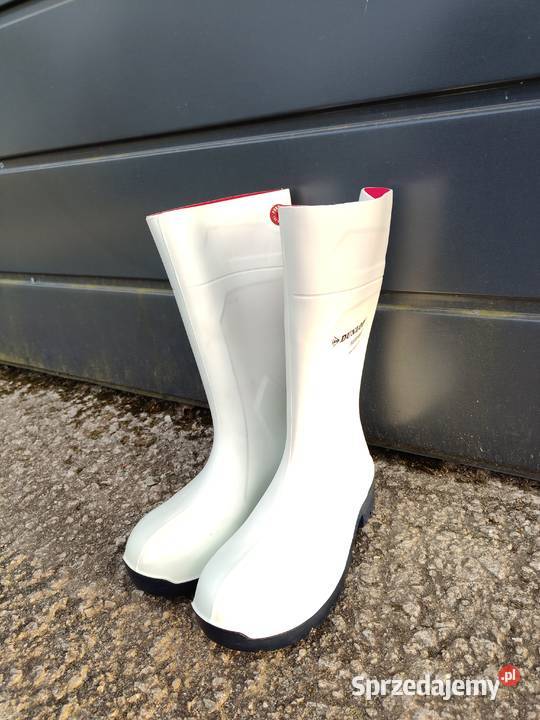 Kalosze Dunlop Stiefel Purofort MultiGrip wei 40