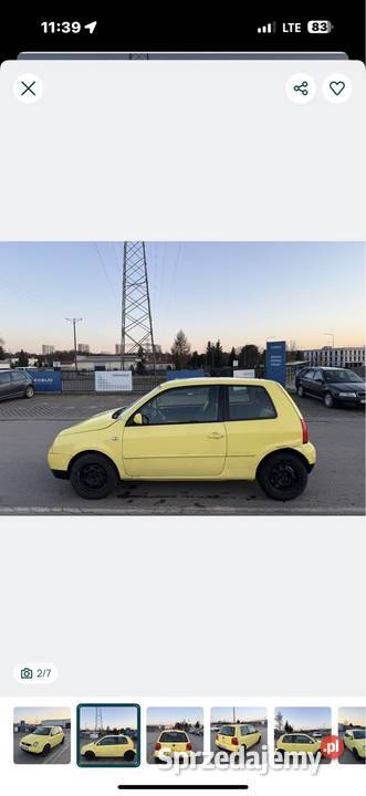 Vw lupo 14 benzyna 2000 Klimatyzacja Elektryka 1400cm3 Kielce