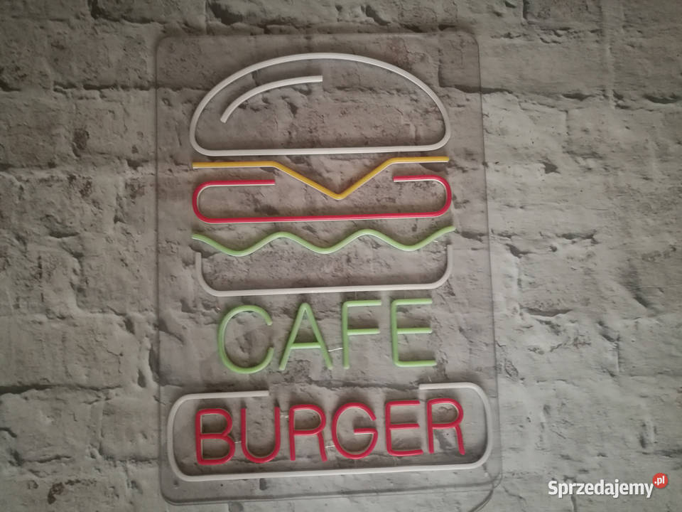 NEON LED CAFEBURGER Jasienica Rosielna