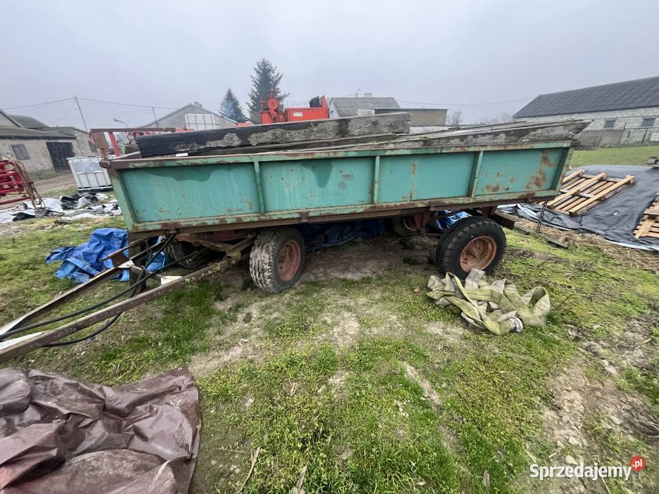 Przyczepa wywrotka niemieckiej produkcji autosan Aleksandrów Kujawski