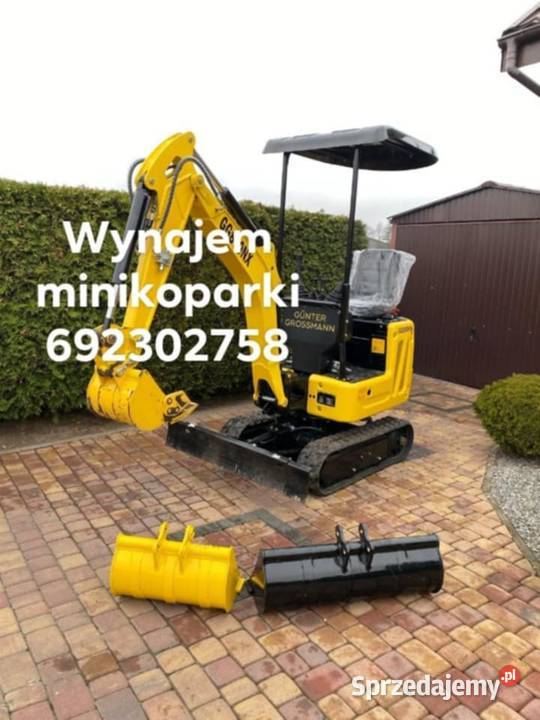 Wynajem minikoparki usługi remontowe Kompleksowe usługi budowlane Września