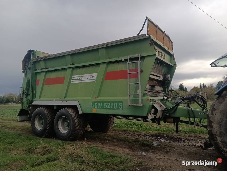 Rozrzutnik obornika Bergmann TSW 5210S talerzowy dolnośląskie Godzieszów sprzedam