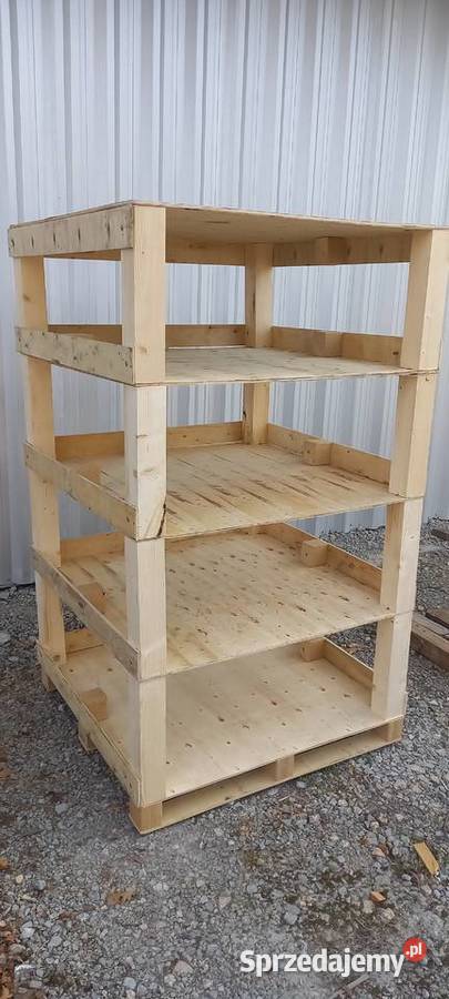 regał warsztatowy paletowy 5m2 Błotnica Strzelecka sprzedam