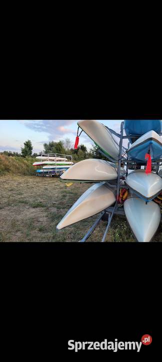 Kajaki przyczepki i wiosła Zbuczyn