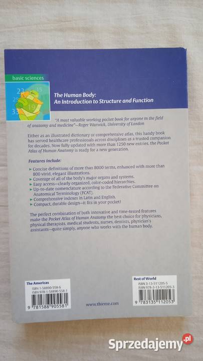 Pocket atlas Human Anatomy W Daubler
