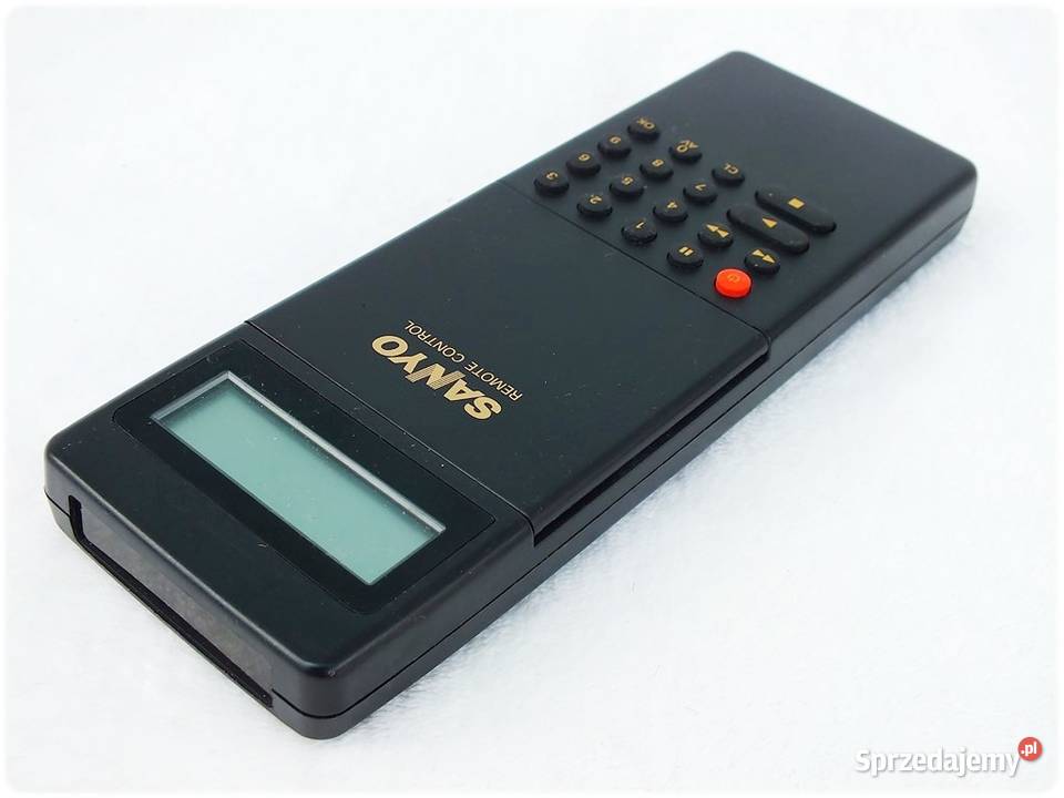 Pilot SANYO A09802 do magnetowidów VHS ORYGINAŁ Żary