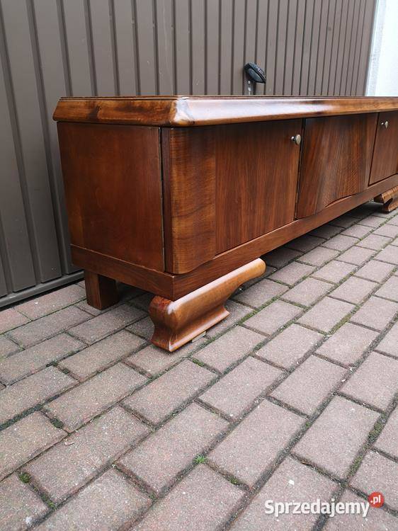 Komoda ARTDECO Orzech Niska RTV Stara Antyk wielkopolskie Swarzędz