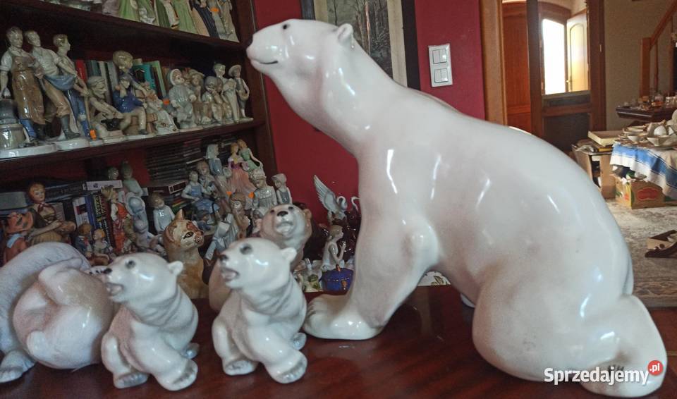 Małe
Figurka Niedźwiedź Syg Łomonosow Ta figurk Gdańsk