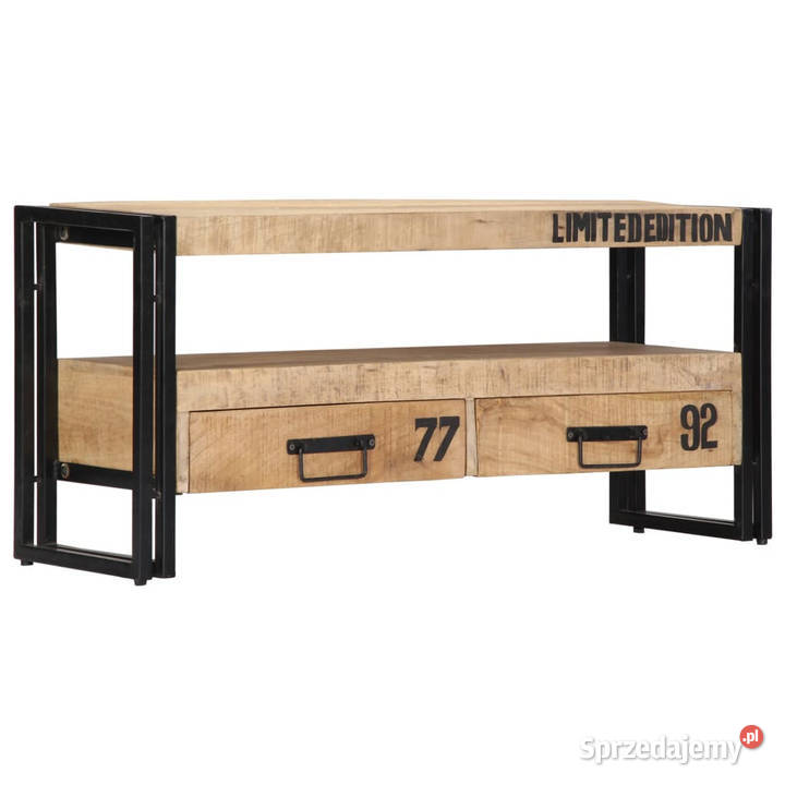 Szafka pod TV 100x30x45 lite drewno mango RTV mazowieckie Warszawa