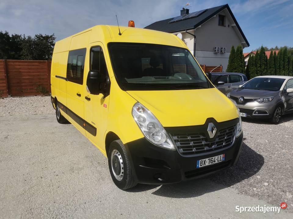 Master L3H2 długi 7osobowy Dubel 23dCi125 manualna Renault małopolskie Książ Wielki