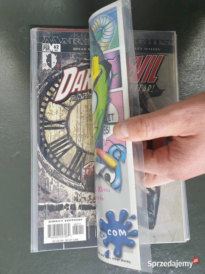 Marvel Knights Daredevil The Widow 4 komiksy Superbohaterowie Gdynia