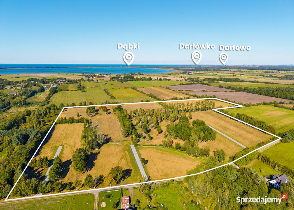 Działka budowlana 552m2 urokliwa i spokojna Darłowo