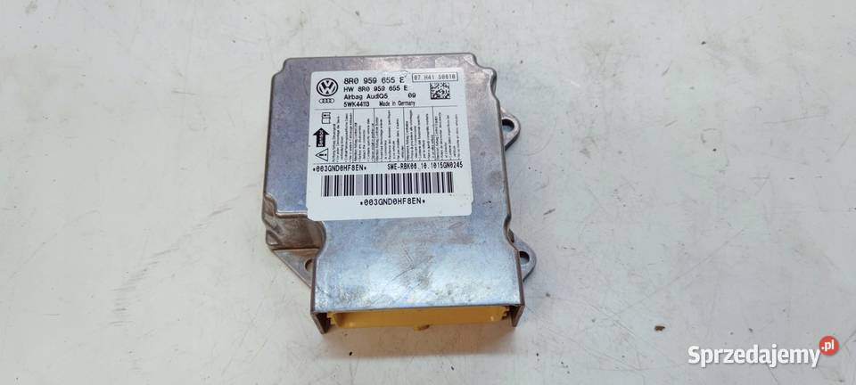 SENSOR STEROWNIK PODUSZEK AIR BAG AUDI Q5 8R