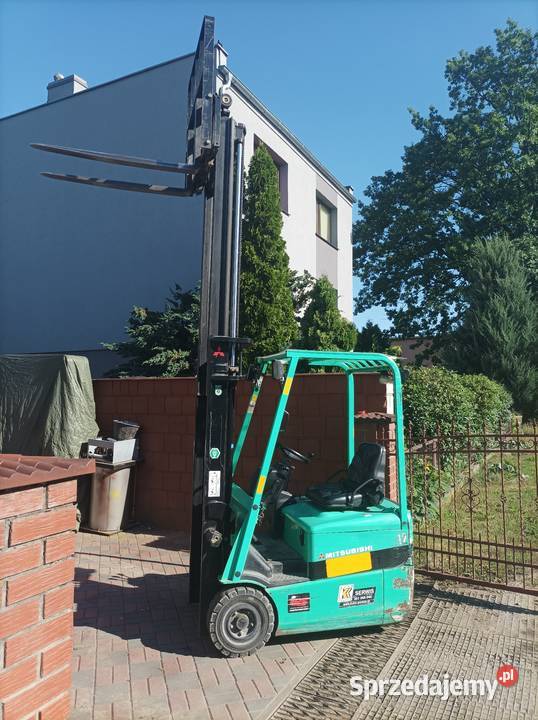 Wózek widłowy Mitsubishi EFB10A 30016UDZWIG 1200 elektryczny