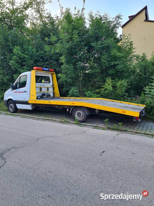 Auto laweta Mercedes Sprinter elektryczne szyby Mercedes-Benz śląskie Katowice