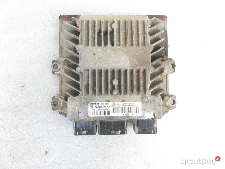 STEROWNIK PEUGEOT PARTNER I 20 HDi 9657662380 małopolskie