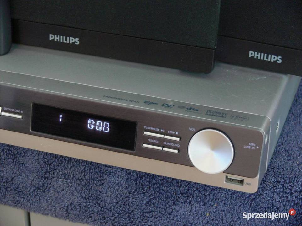 Kino Philips HTS3154 pilot USB mp3 WYSYŁKA Jasło
