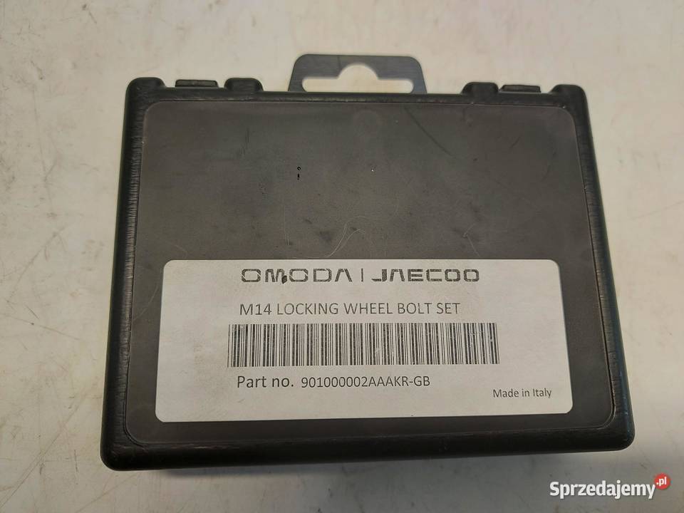 Jaecoo 7 PHEV 2025 śruby zabezpieczające do kół