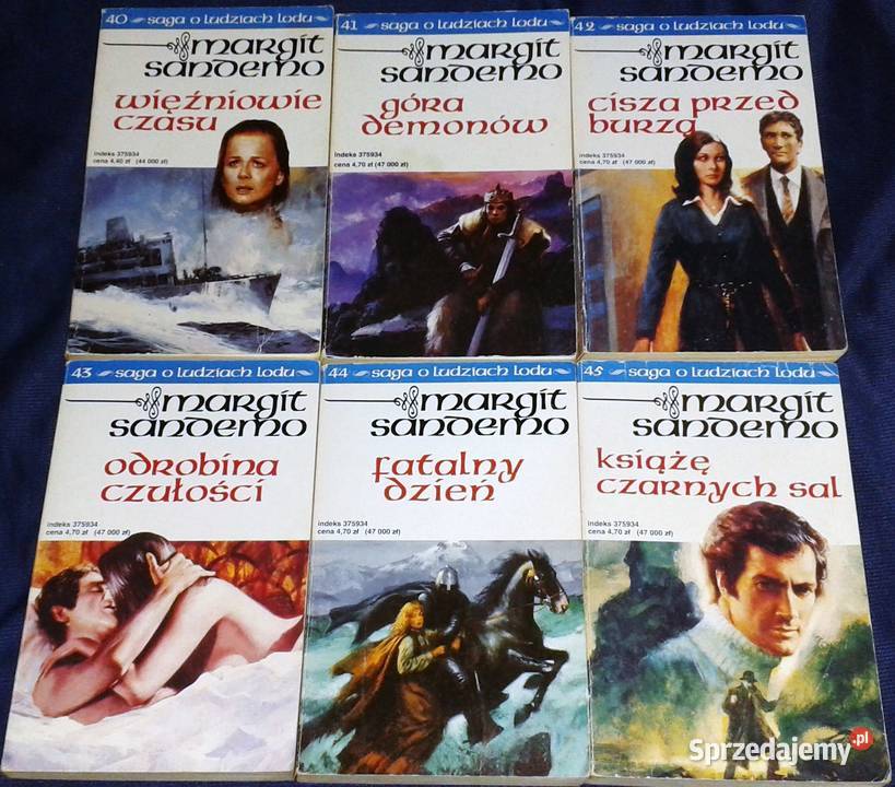 Saga o Ludziach Lodu 44 części Margit Sandemo Chełm